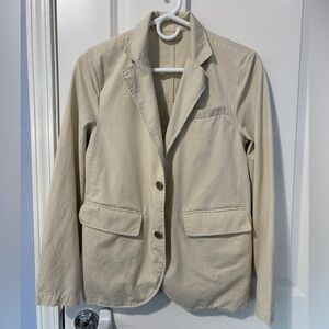 buck mason ever twill two button jacket size XS